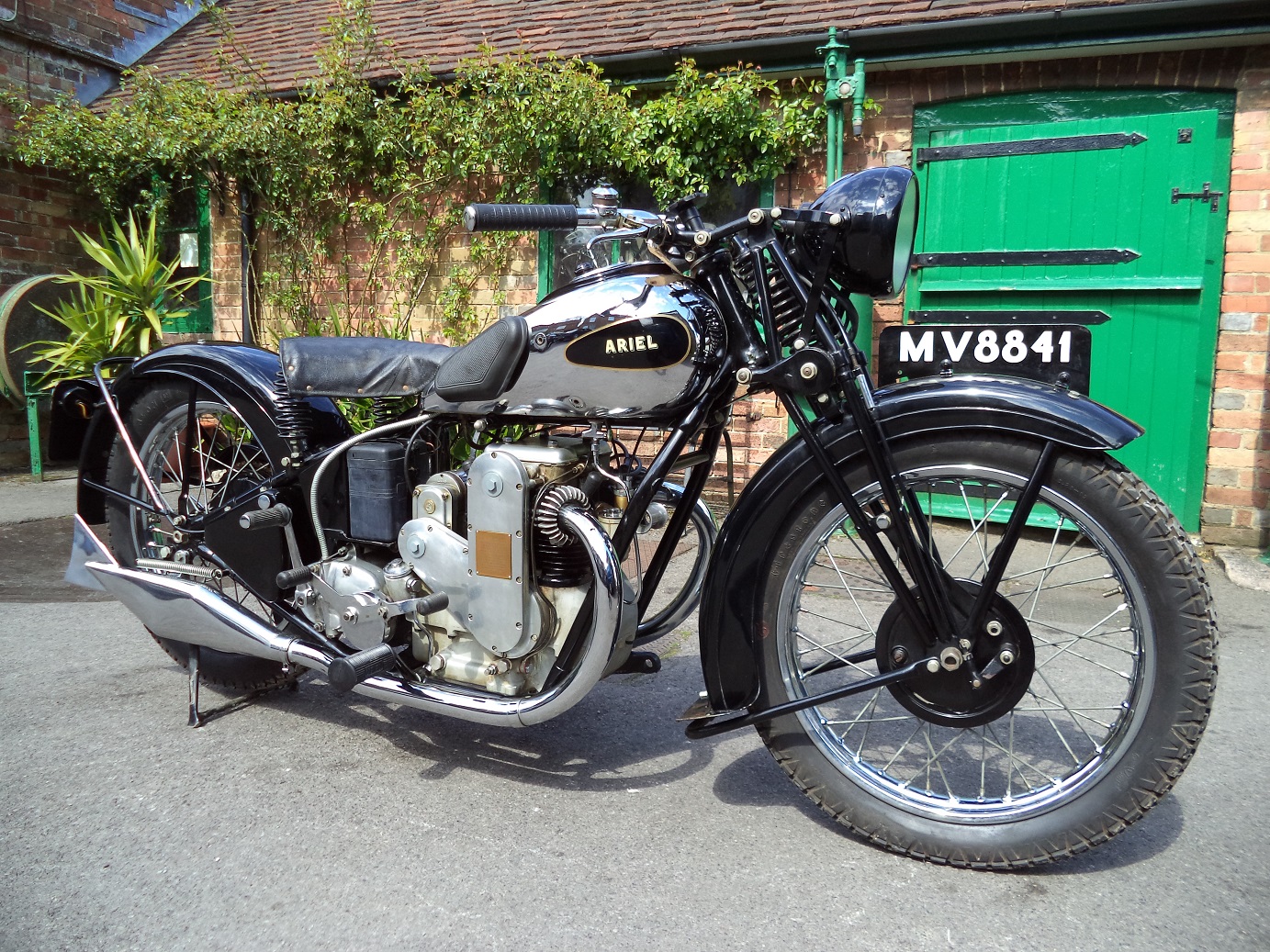 Vintage Motor Bike 113