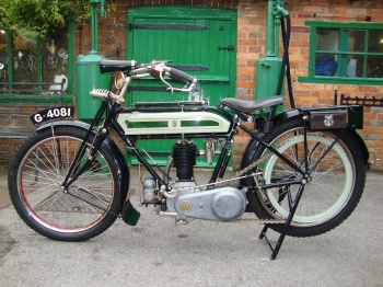 1921 550cc Triumph Model H