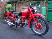 1955 500cc Moto Guzzi Falcone.